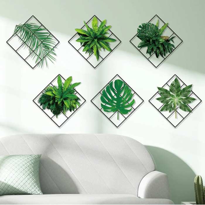 49% Off Today3D Green Plant Wall Sticker