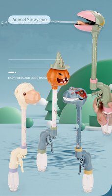 Creative Long-Necked Cartoon Alpaca Water Toy