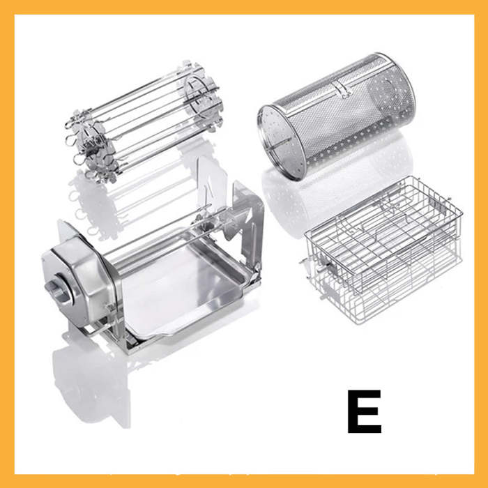 Stainless Steel Rotating Grill