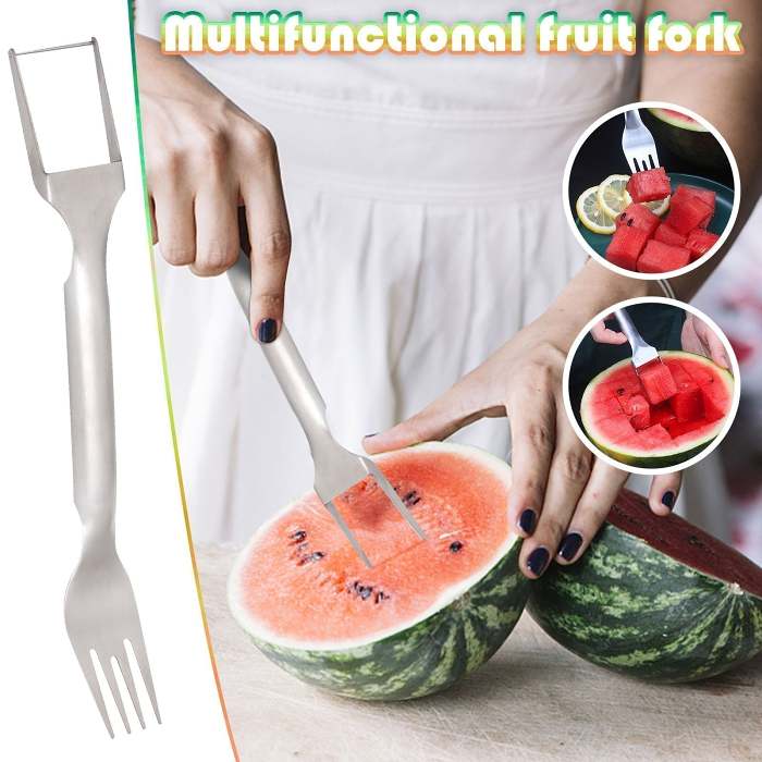Buy X Get X Free2-in-1 stainless steel fruit cutter