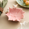 Handmade Ceramic Bird Flower Plate — Where Art Meets Functionality