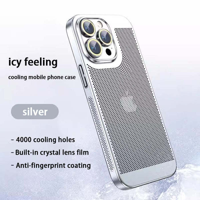 Electroplating Heat Dissipation iPhone Case Compatible with iPhone