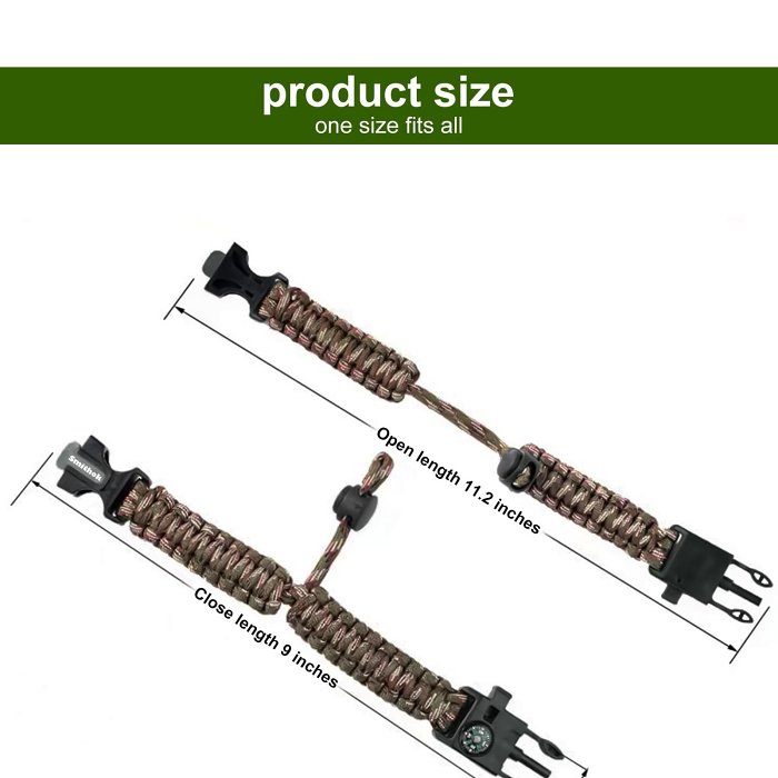 Survival Bracelets (Can Live Fire)