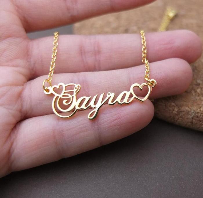 Custom Name Necklace for Women