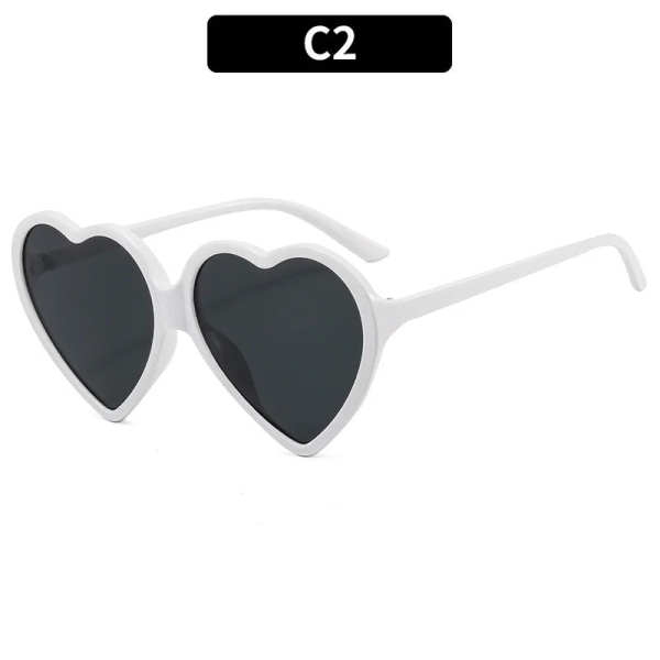 Women's Big-Heart Sunglasses