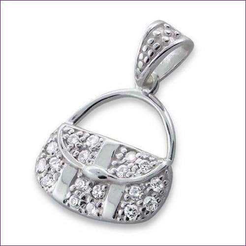 Handbag Silver Pendant
