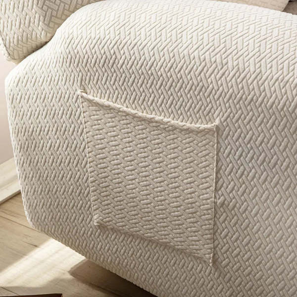 Soft Recliner Slipcover 4 Pcs Sofa Cover