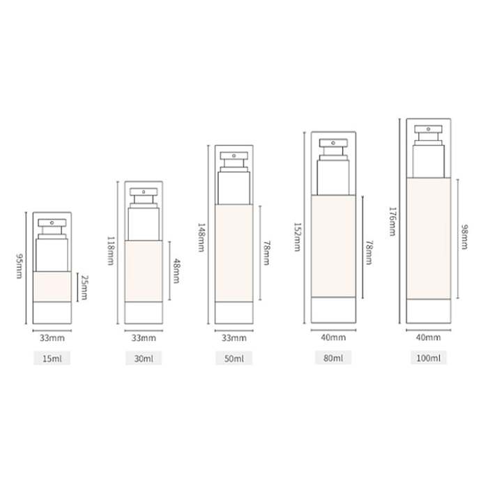 Multi -functional Vacuum Travel Container(FREE Cosmetic Label)
