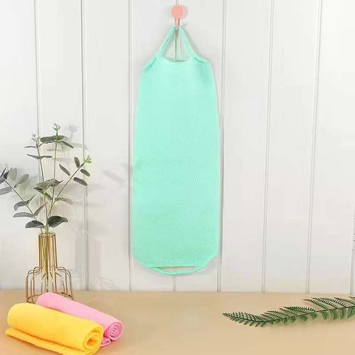 Extended Exfoliating Back Scrubber with Handles
