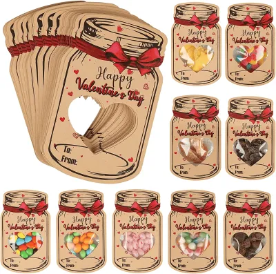 BIG DEAL 49% OFF - 24/48 Pack Valentines Day Cards for Love