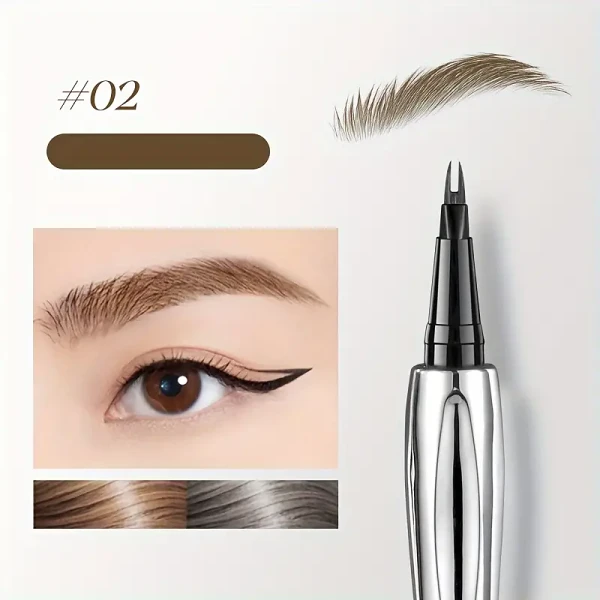 Mother's Day SALE4-in-1 Waterproof Natural-looking Wild Eyebrow Pencil