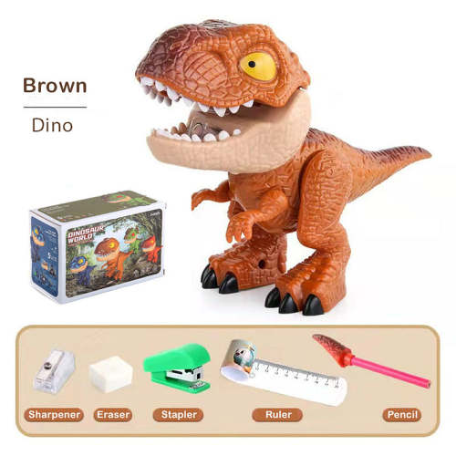 5 in 1 Dinosaur-themed Stationery Funny Toy for Kids