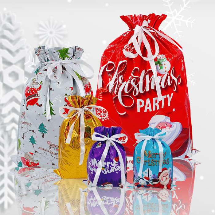 Early Christmas Sale 49% OFFChristmas Drawstrings Gift Bags