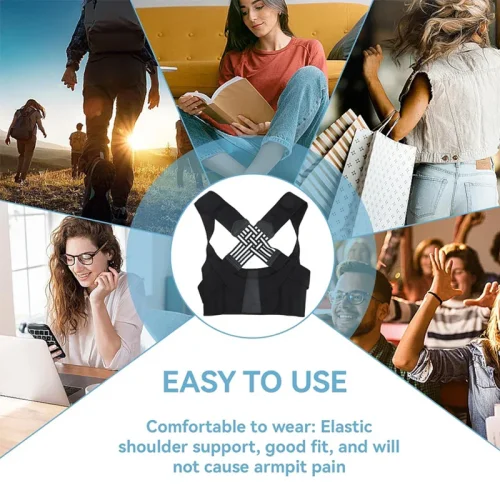 Posture Corrector | CORRECTS POSTURE AND RELIEVES BACK PAIN