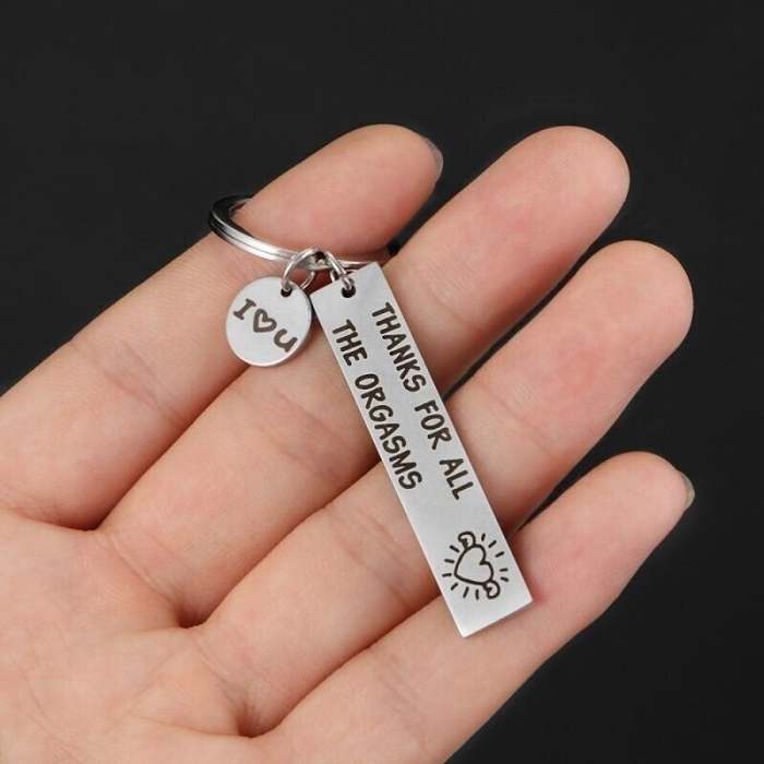 Valentine's Day - Thanks For All The Orgasms Keychain