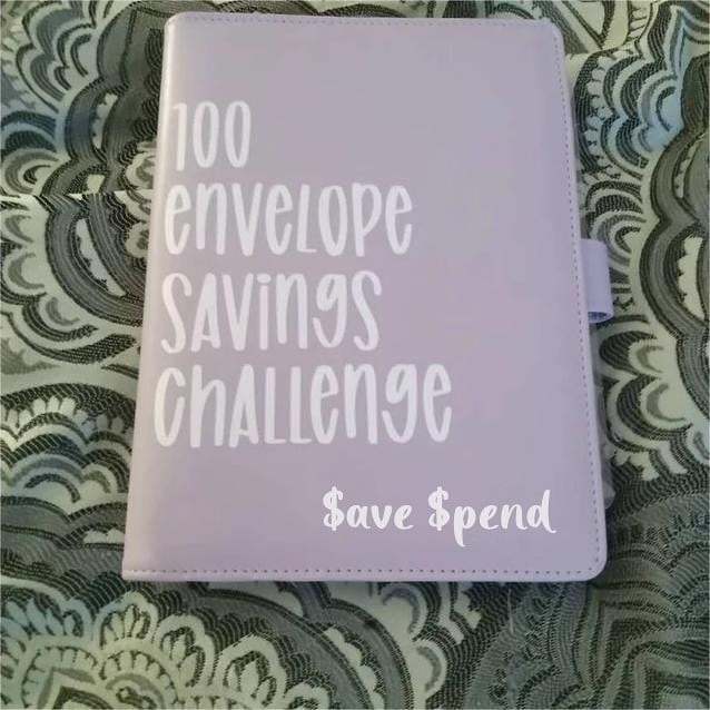 Personalized 100 Envelope Challenge Binder