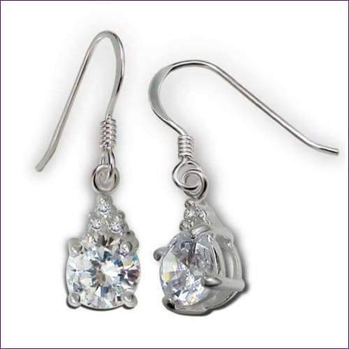 Square Crystal Earrings