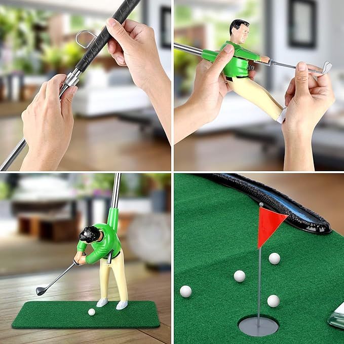 Mini Golf Toys for Kids/Adult,  Fun Play Golf Indoor Games, Family Game