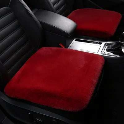-Plush Car Seat Cushion