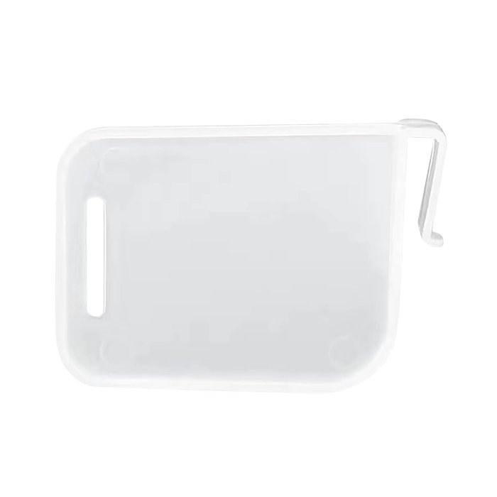Transparent Freezer Side Door Storage Rack for Refrigerator Storage Partition (2PCS/Set)