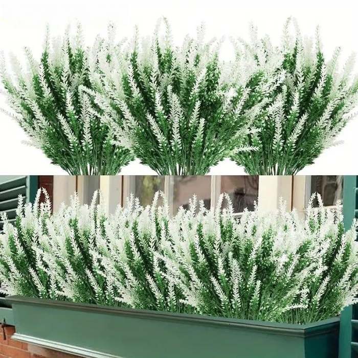 Outdoor Artificial Lavender Flowers