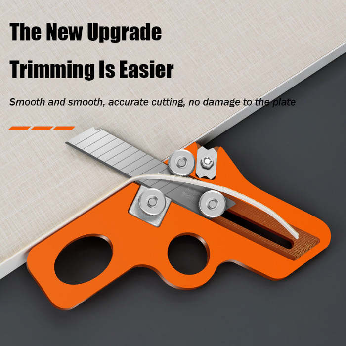 Edge Strip Trimming Knife Carpentry Manual Rounded Arc Chamfering Artifact