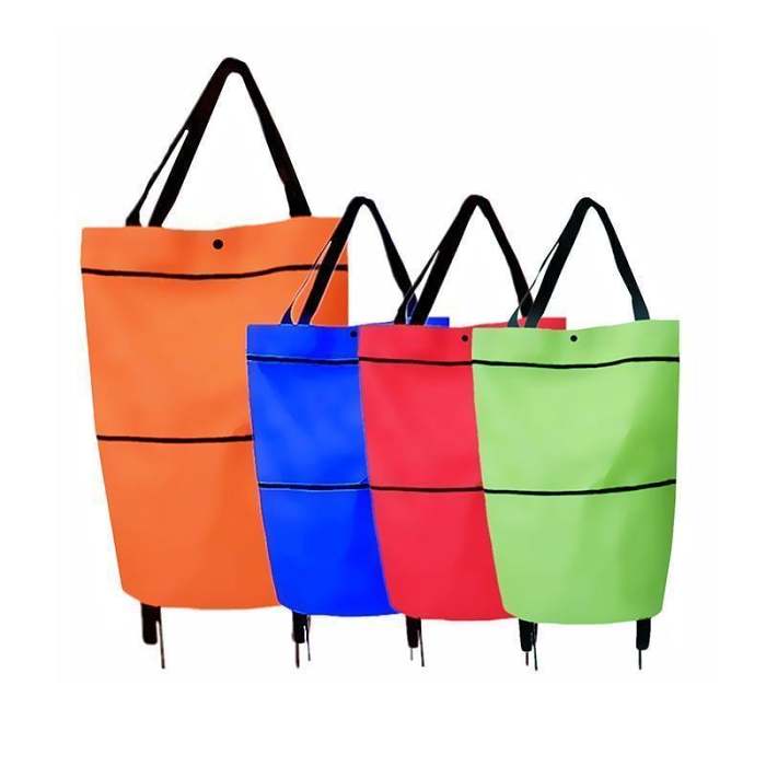 Hot Sale 48% OFF-Portable Foldable Grocery Cart
