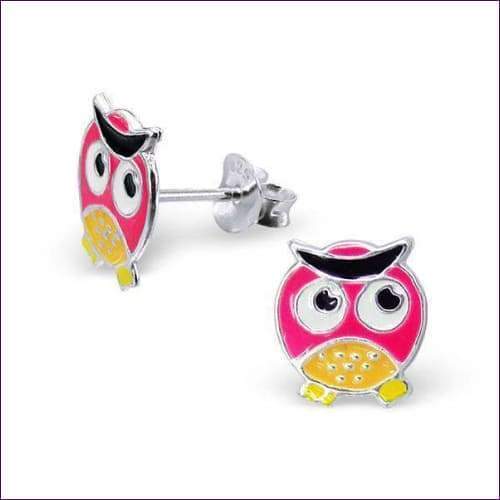 Owl Earrings Studs