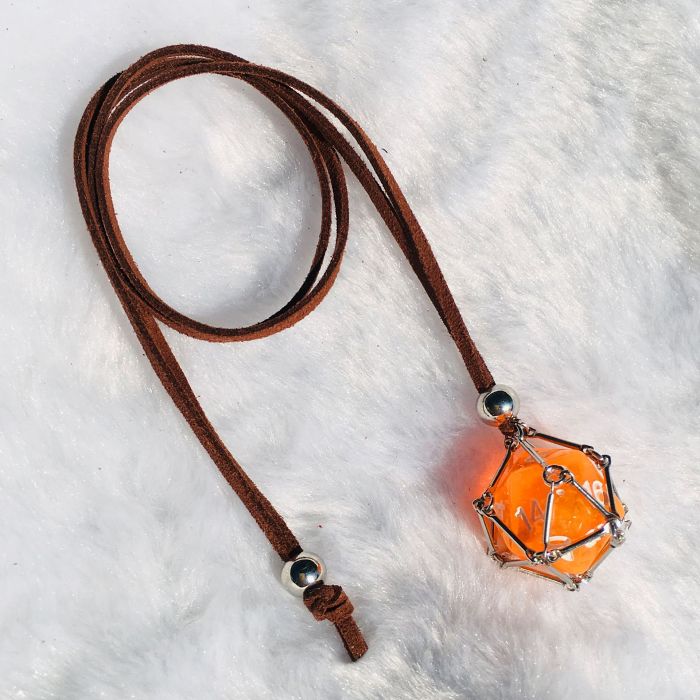 D20 Dice Holder Necklace