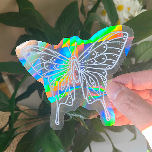 Magic Butterfly Sun Catcher Sticker