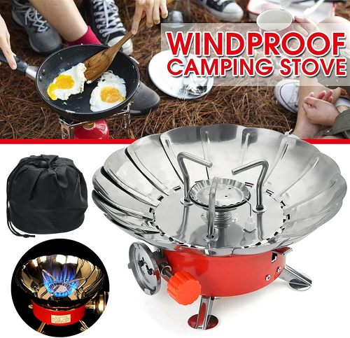 Round Foldable Mini Stove