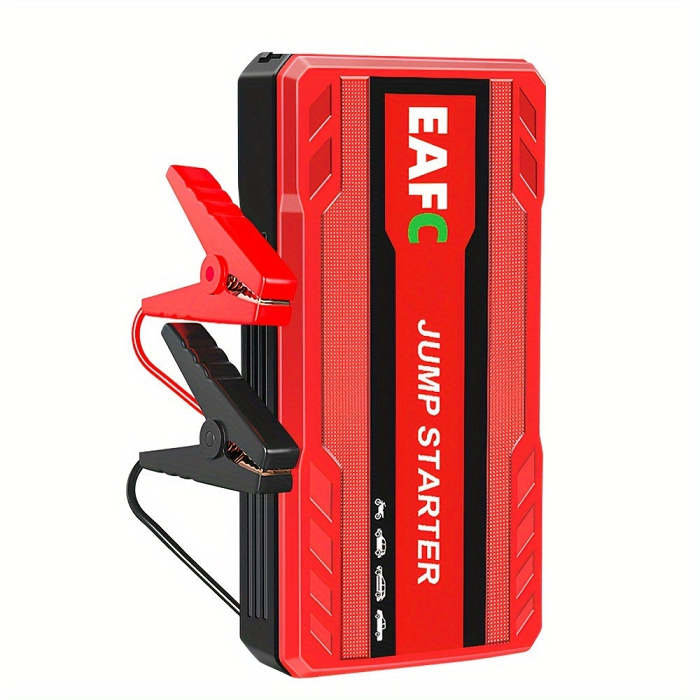 Portable Car Jump Starter With LED