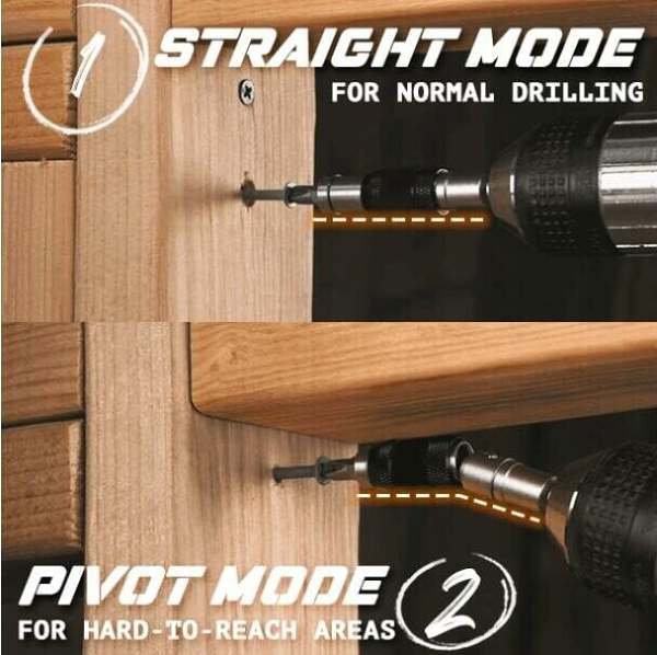Magnetic swiveling bit tip holder