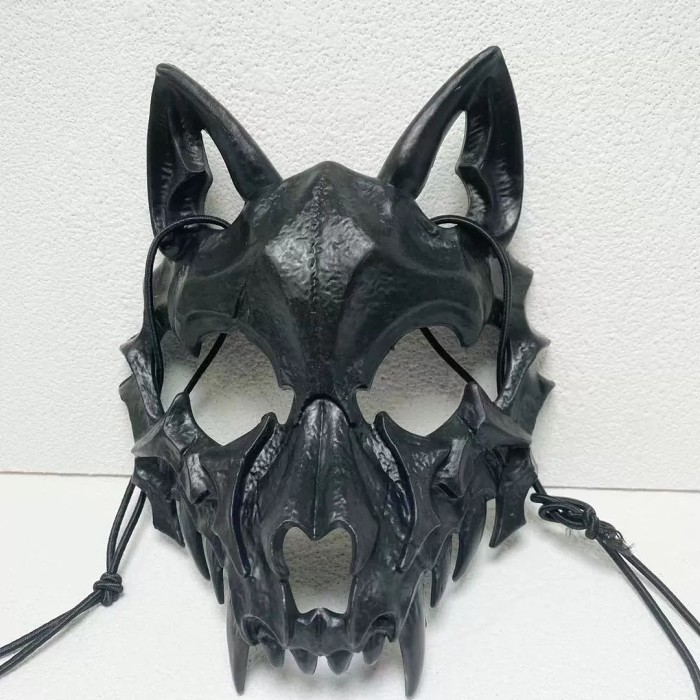 Japanese Ancient Demon Skull Mask