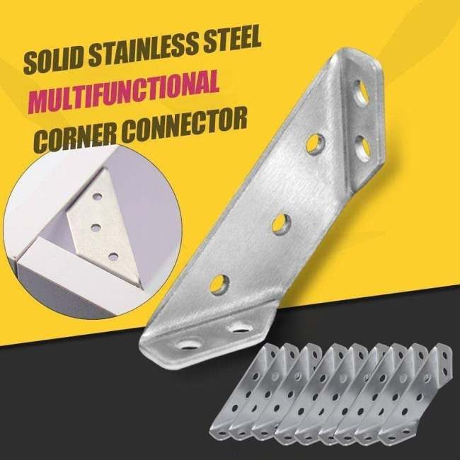 Universal Stainless Steel Furniture Corner Connector