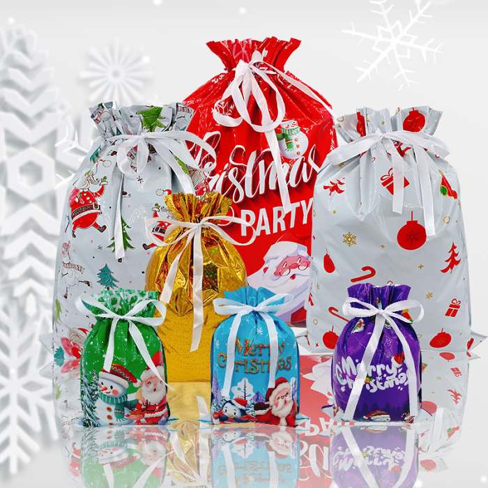 Early Christmas Sale 49% OFFChristmas Drawstrings Gift Bags