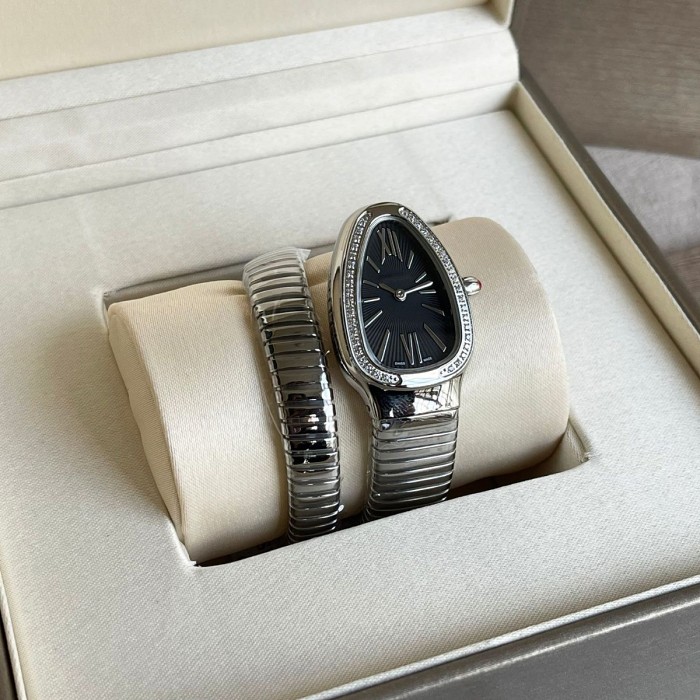 Inlaid Brick Snake-shaped Watch