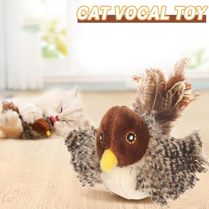 BIG SALE 49% OFFInteractive Chirping Bird Cat Toy