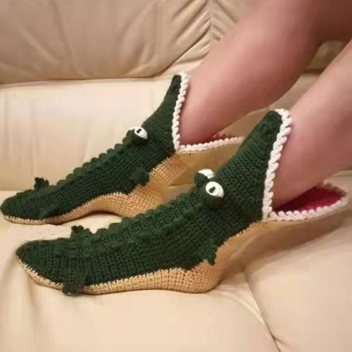 Handmade Schnappi Socks