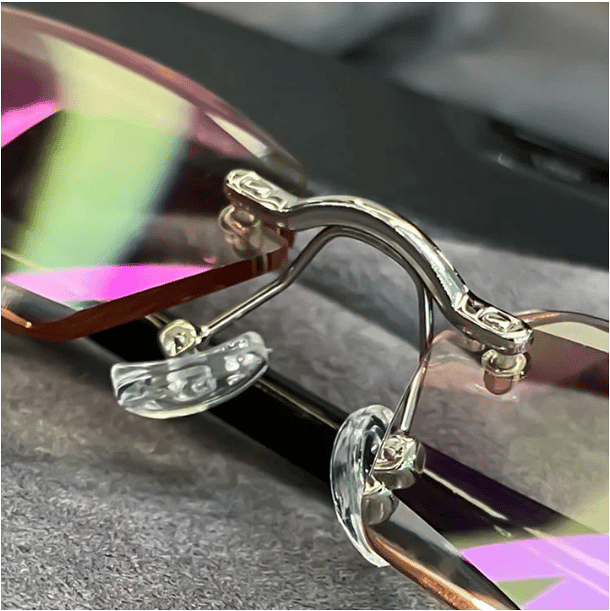Sapphire high hardness anti-blue light progressive distance reading glasses