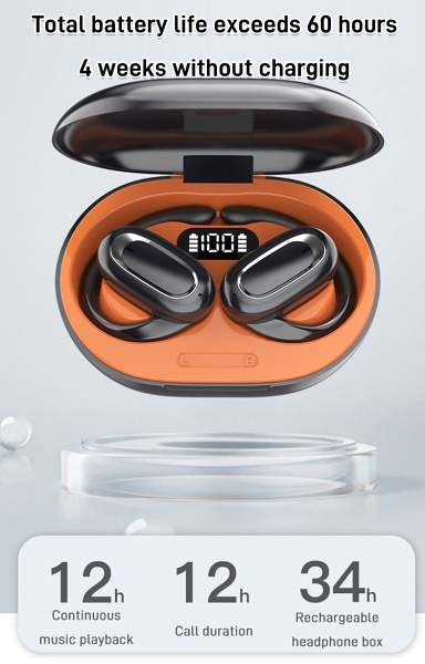 2023 Latest 3D Surround Sound Open OWS Bluetooth Headset