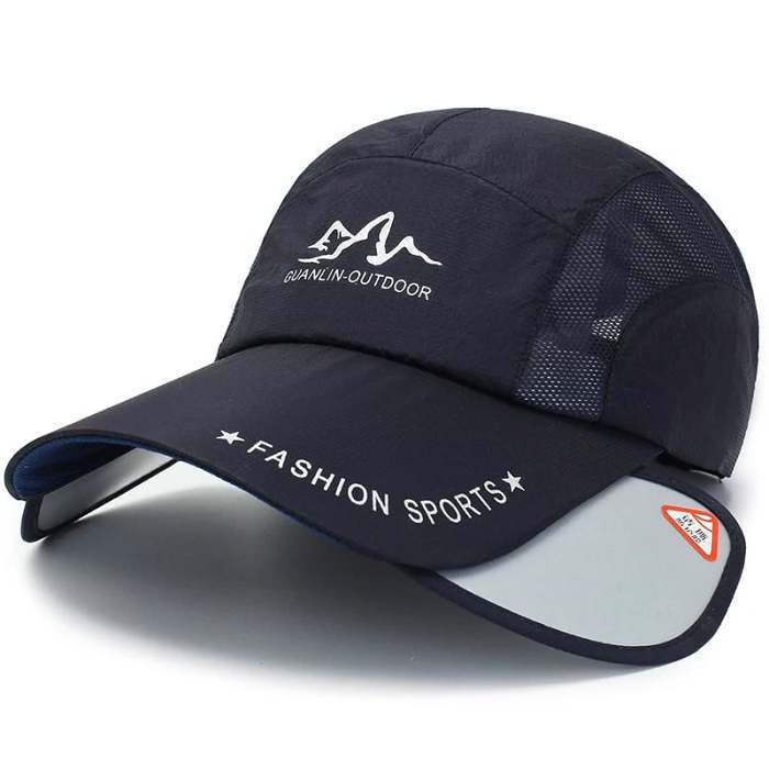 Sun Hat With Retractable Brim For Outdoor/Fishing/Riding/Climbing