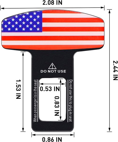 Car Seat Belt Clip Alarm Stopper Silencer