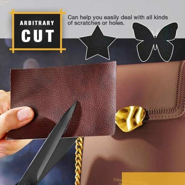 Upgraded Self-Adhesive Leather Refinisher Sofa Repair-Cut any shapes