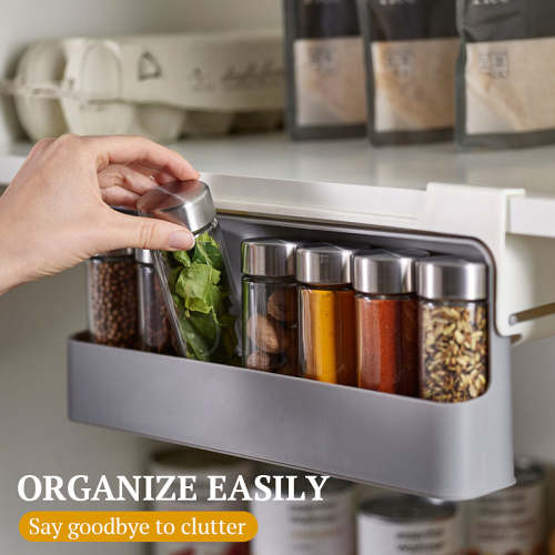 Last day 49% OFF Multifunctional Spice Bottle Organizer