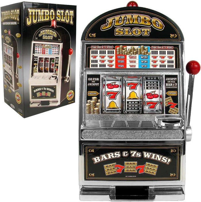 Jumbo Slot Machine Bank