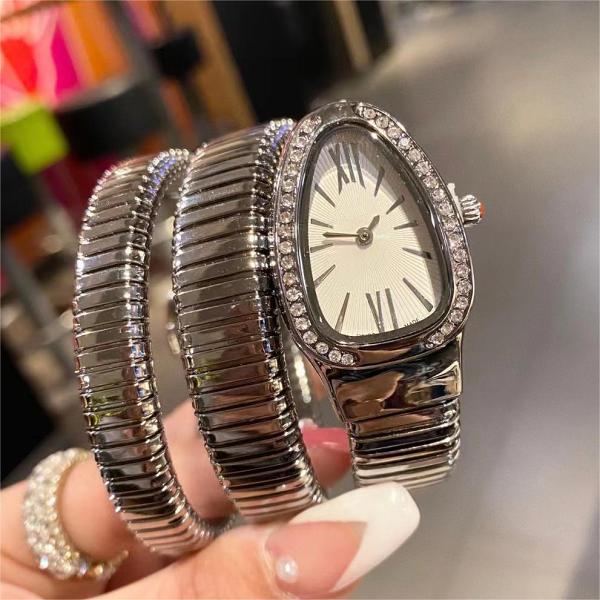 Inlaid Brick Snake-shaped Watch