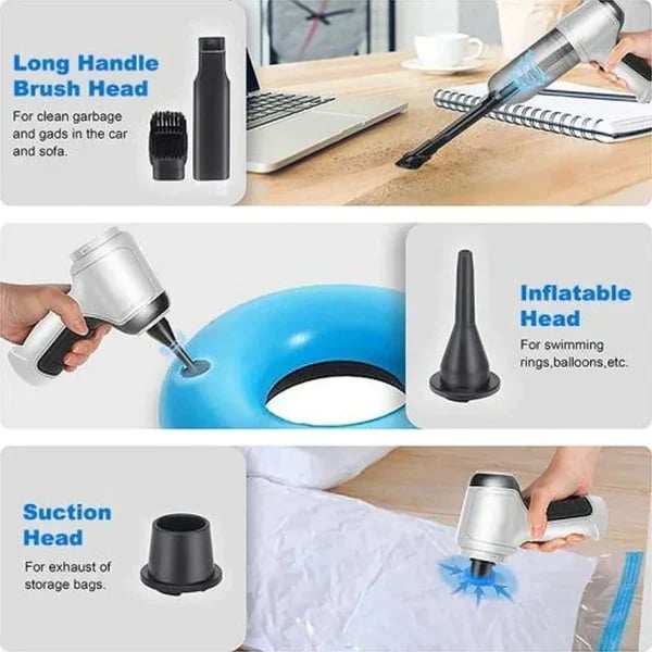 --Mini Handheld Cordless Vacuum Cleaner