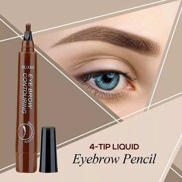 BUY 1 GET 1 FREE( 2 PCS)High Quality 3D Waterproof Microblading Eyebrow Pen 4 Fork Tip Tattoo Pencil