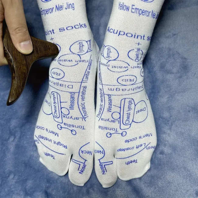 reflexology socks & Acupressure Foot Massager